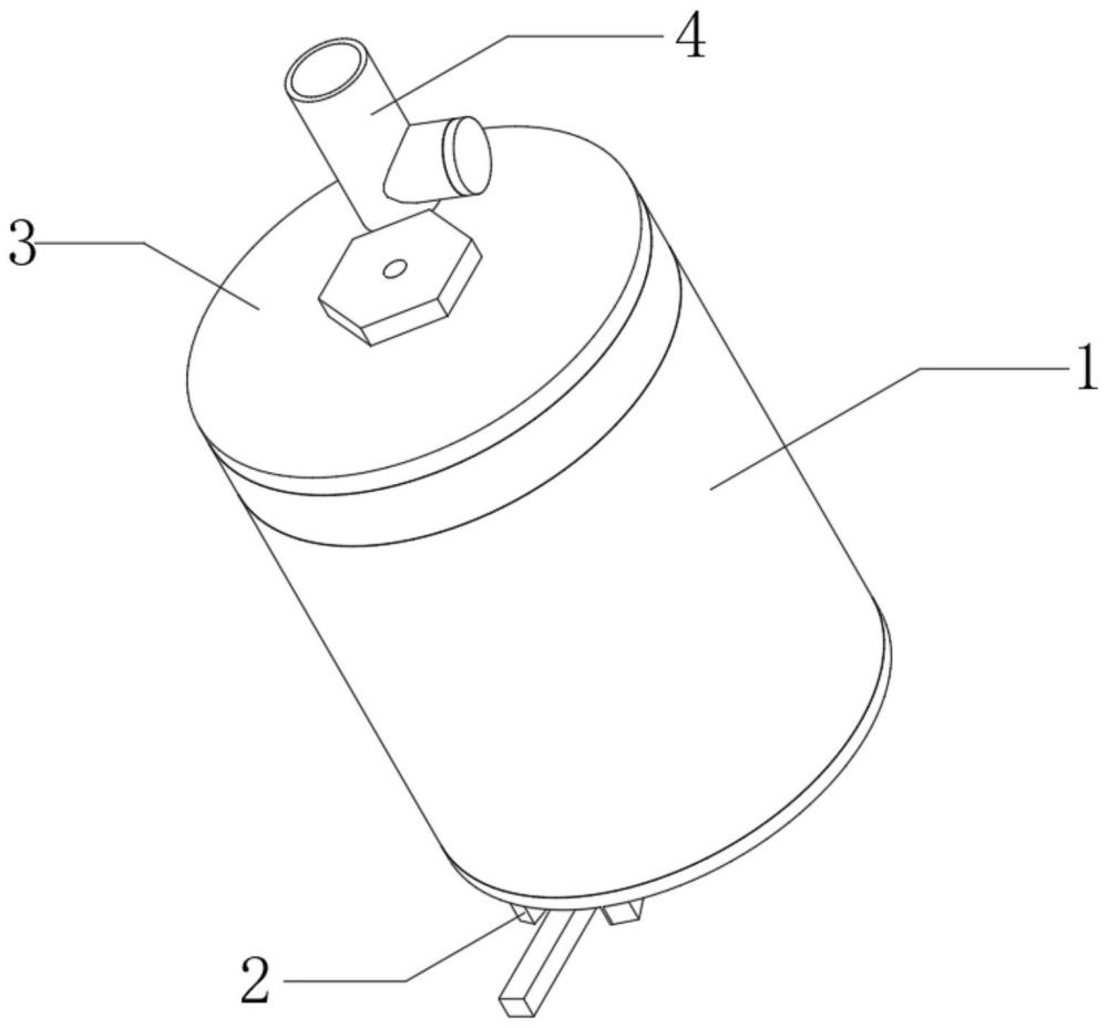 一種帶有阻隔防爆油氣回收裝置的儲(chǔ)油箱的制作方法