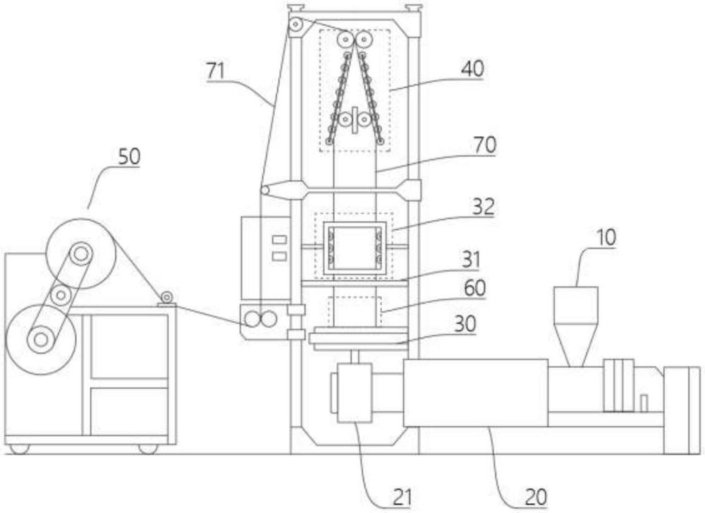 一種生物基環(huán)保袋的自動化成型機的制作方法