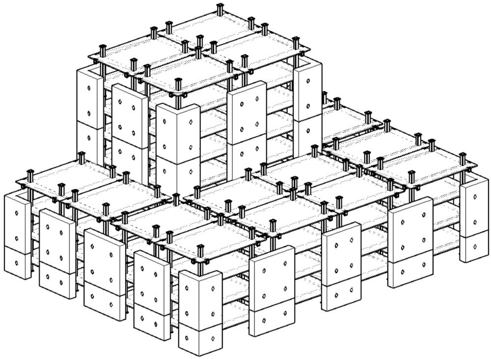 一種快速裝配的模塊化結(jié)構(gòu)和建筑結(jié)構(gòu)