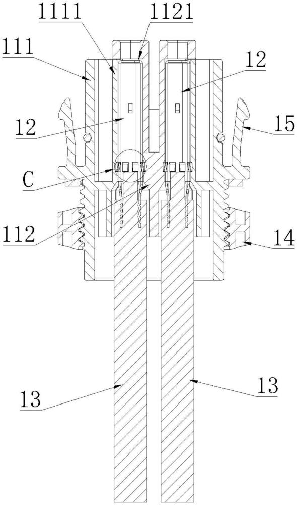 第一連接器、第二連接器及連接器組件的制作方法