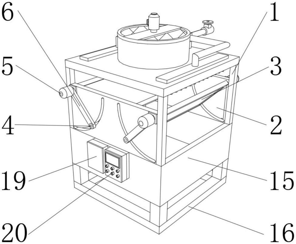 循環(huán)水散熱水池的制作方法