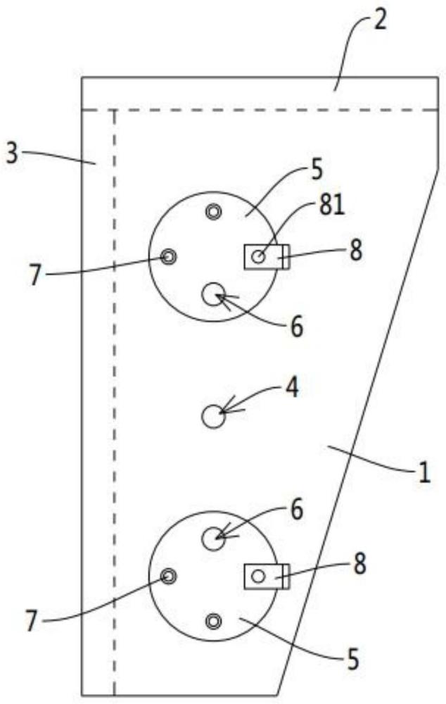 防護(hù)門(mén)鋼板鉆孔工裝的制作方法