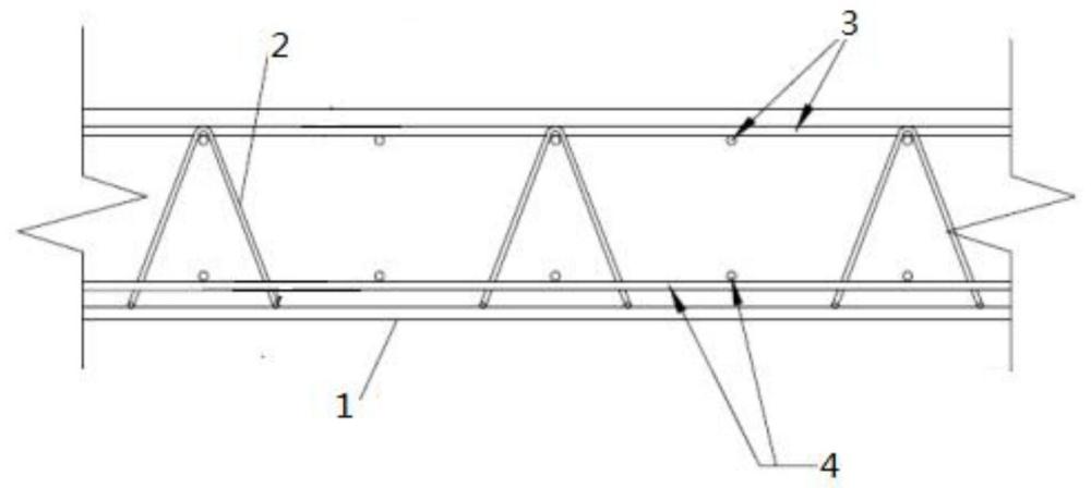 鋼筋桁架樓承板的制作方法