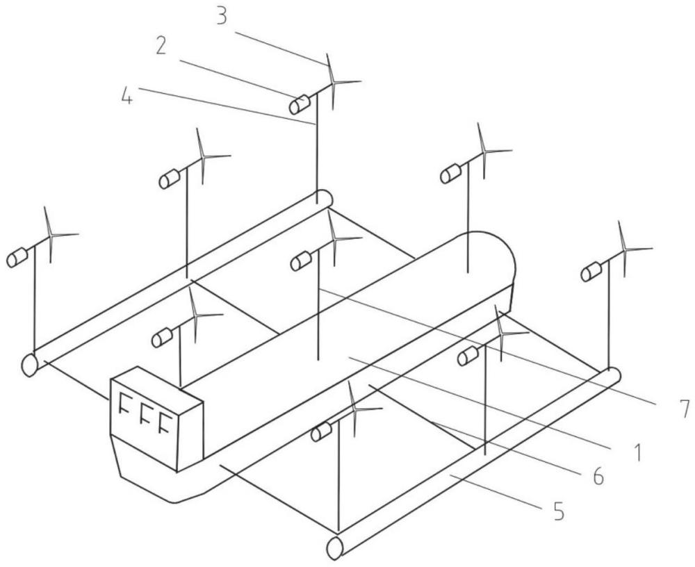 一種海上風(fēng)力發(fā)電船的制作方法