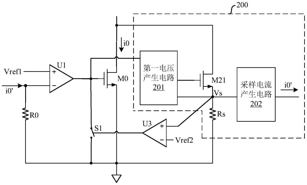 一種電流采樣電路及應用其的控制電路的制作方法