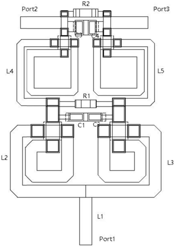 一種具有共地電容結(jié)構(gòu)的威爾金森功分器的制作方法