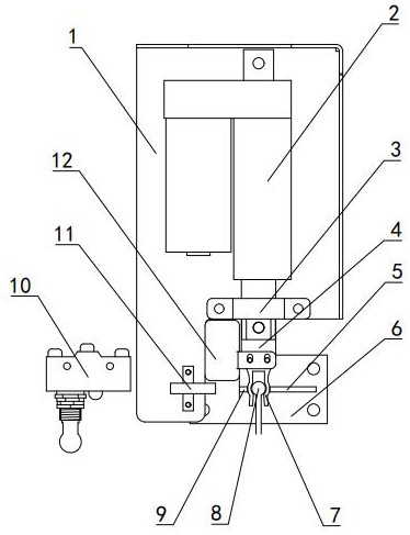 一種小型醫(yī)用清洗機(jī)密封門(mén)鎖結(jié)構(gòu)的制作方法