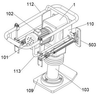 一種建筑施工用夯實(shí)機(jī)裝置的制作方法