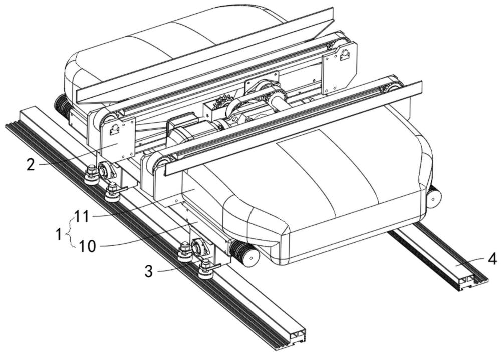 一種RGV軌道小車的制作方法