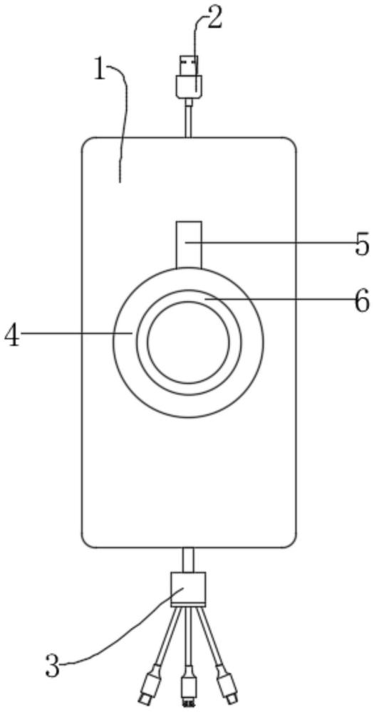 一種無線充電分體式擴展塢的制作方法