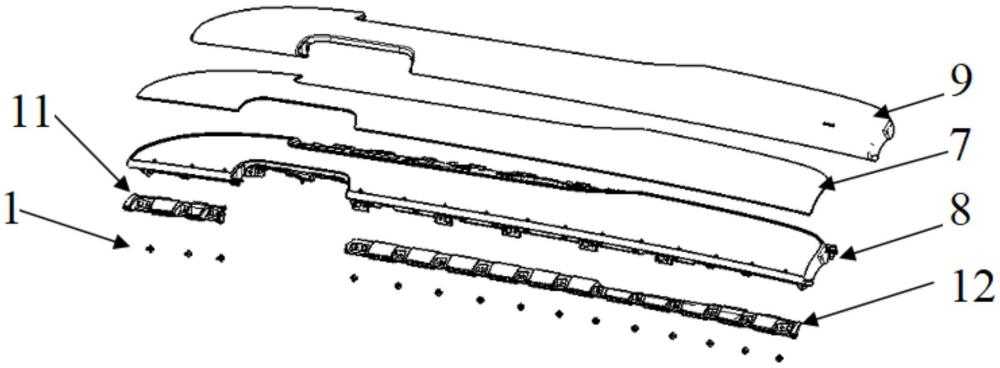 汽車(chē)儀表板生產(chǎn)輔助裝置、汽車(chē)儀表板加工方法及汽車(chē)儀表板與流程