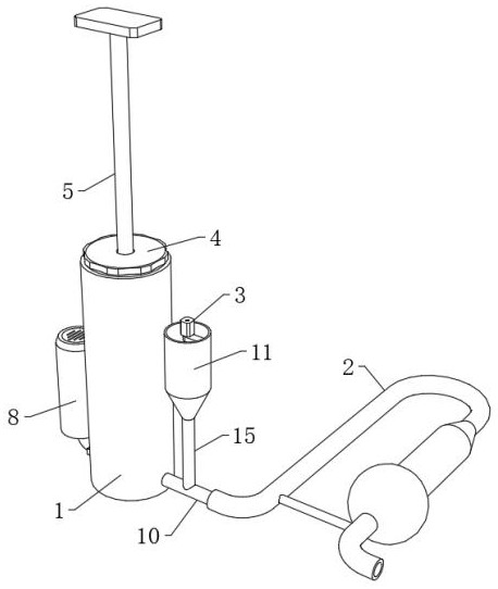 氮氧化物檢測用多孔玻板吸收管清洗裝置的制作方法