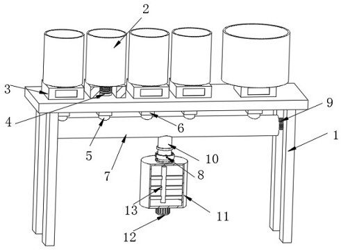 一種實(shí)驗(yàn)室自動(dòng)配料裝置的制作方法
