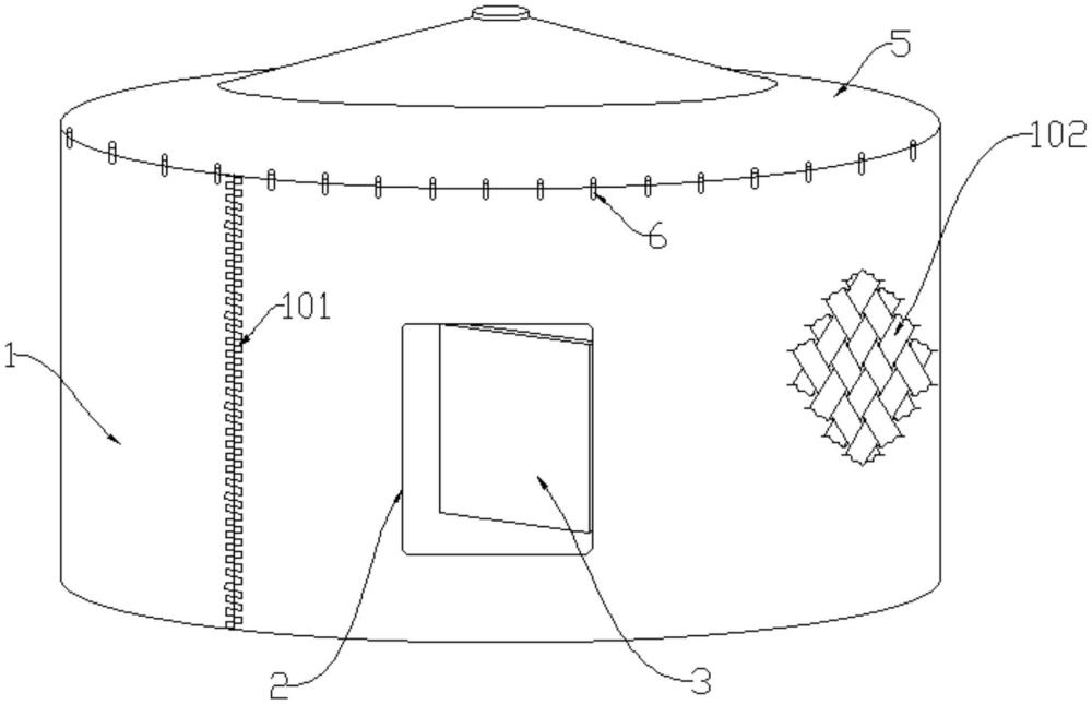 一種可拆卸高性能復合纖維防彈屋的制作方法