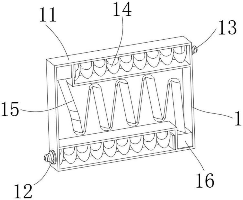 一種具有風(fēng)冷水冷的抽風(fēng)式汽車發(fā)動(dòng)機(jī)散熱器的制作方法