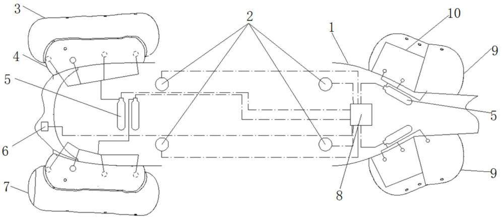 直升機(jī)應(yīng)急漂浮裝置的制作方法