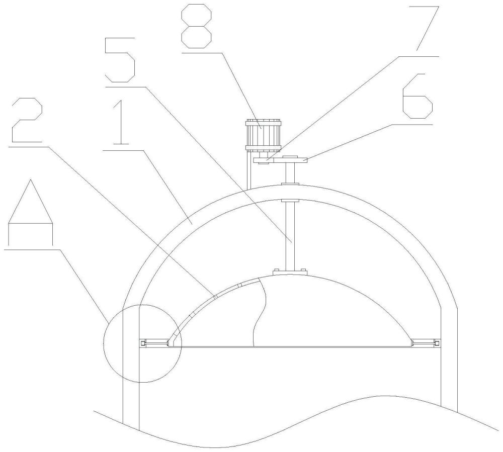 一種真空鍍膜機(jī)的工件旋轉(zhuǎn)機(jī)構(gòu)的制作方法