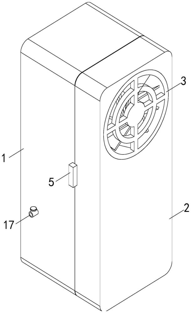 一種無(wú)機(jī)墻面漆噴涂用空氣凈化設(shè)備的制作方法