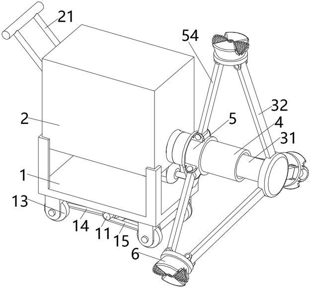 一種建筑地面水泥結(jié)皮清洗機的制作方法