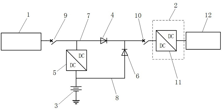 一種直流數(shù)據(jù)中心柔性供電系統(tǒng)及供電方法與流程