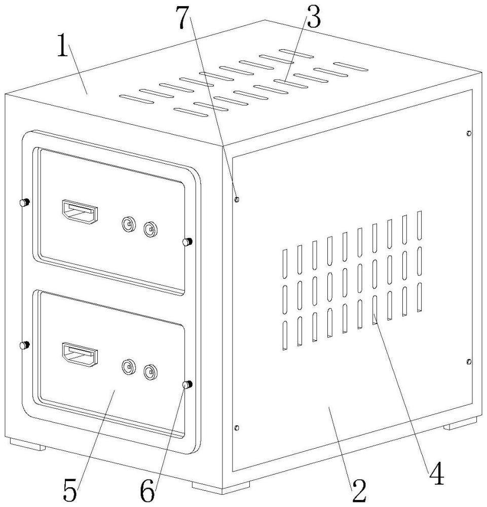 一種多功能HDBaseT延長器集成機箱的制作方法