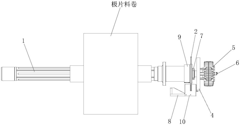 一種磁粉離合器輔助剎車(chē)機(jī)構(gòu)的制作方法