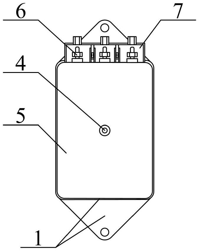 一種電磁兼容電波暗室高性能電源濾波裝置的制作方法