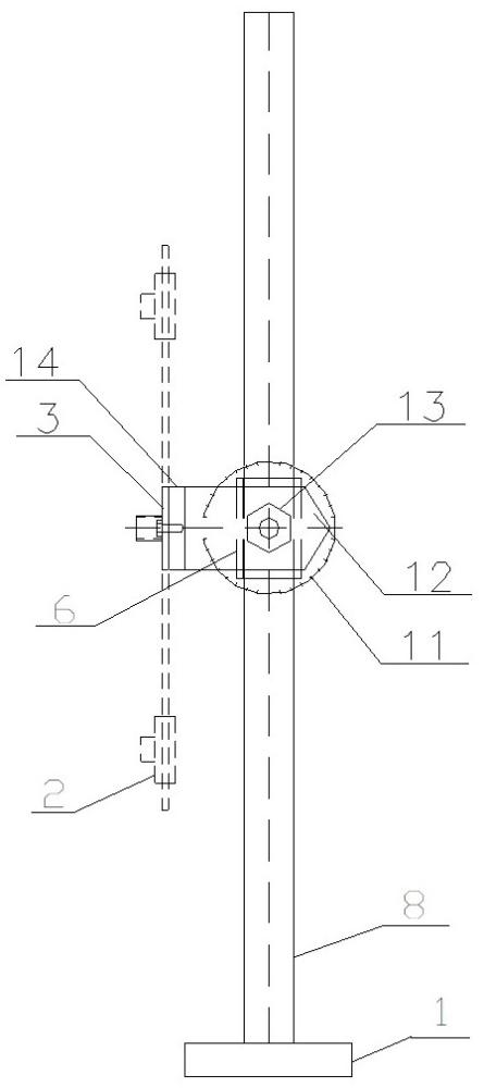 一種船用舷外管開孔輔助工裝件的制作方法