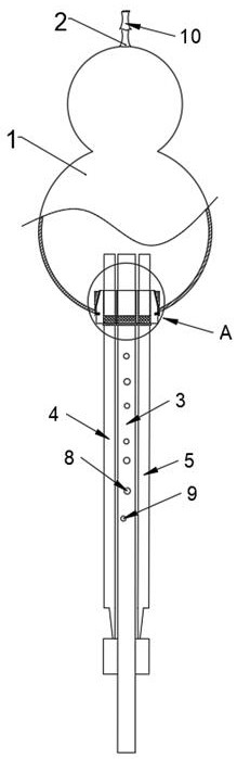 一種八孔寬音域葫蘆絲的制作方法