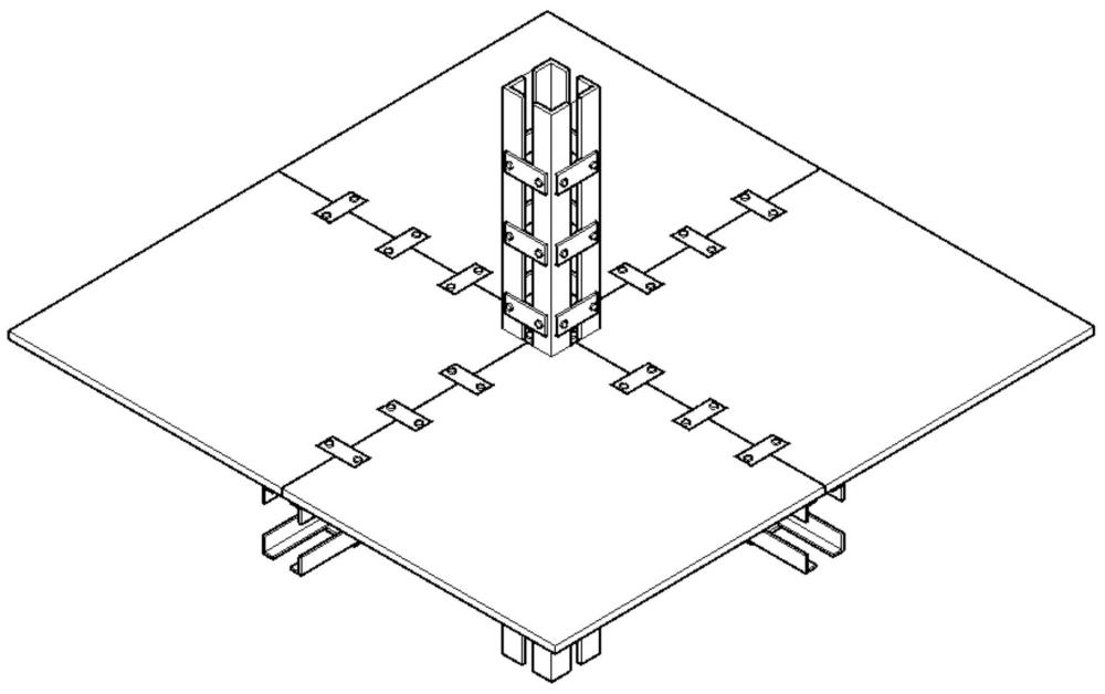 一種格構(gòu)整體式模塊化承載-消能節(jié)點(diǎn)、建筑結(jié)構(gòu)