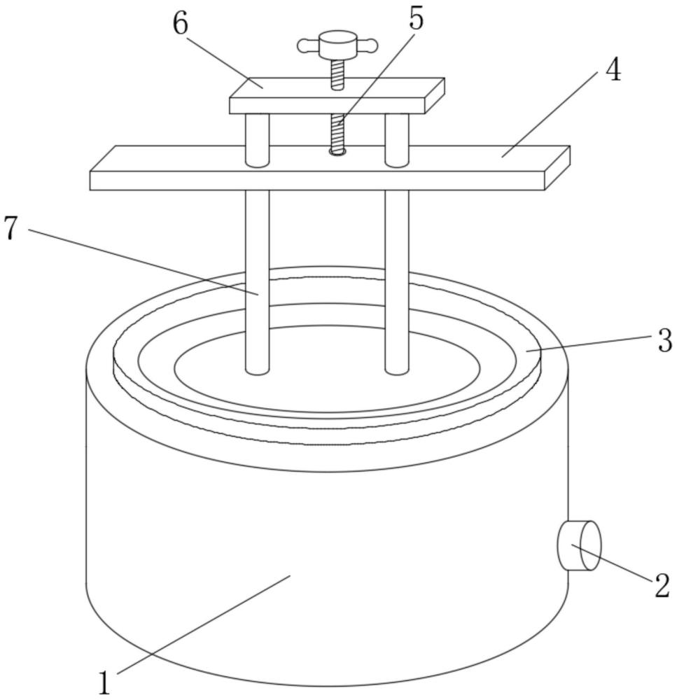 一種環(huán)形變壓器內(nèi)孔灌環(huán)氧一體裝置的制作方法