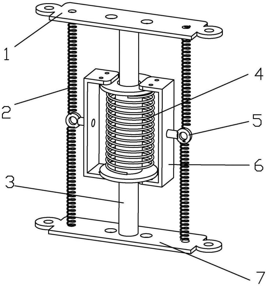 一種直線電磁式動(dòng)力吸振發(fā)電機(jī)