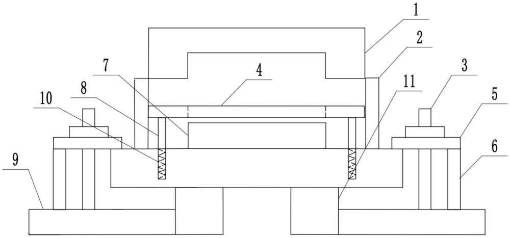 壓桿橫梁成型模具的制作方法