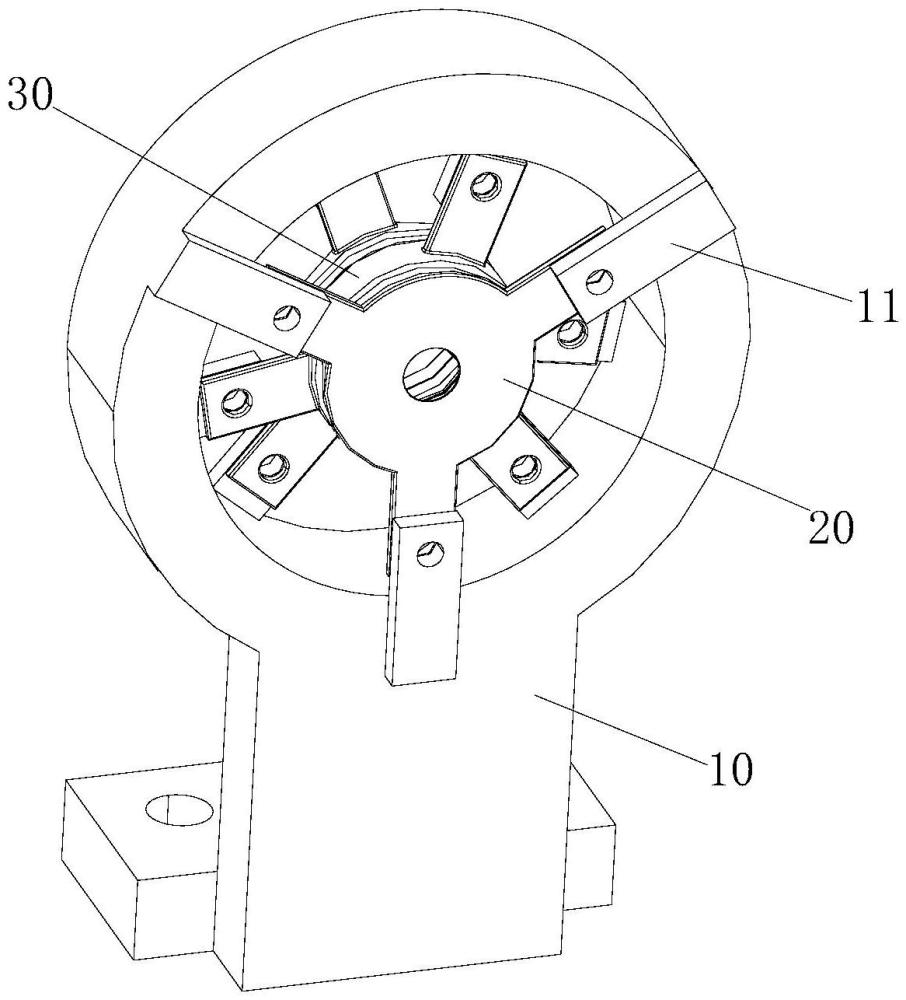 一種場發(fā)射推力器帶電羽流的聚焦電極結(jié)構(gòu)