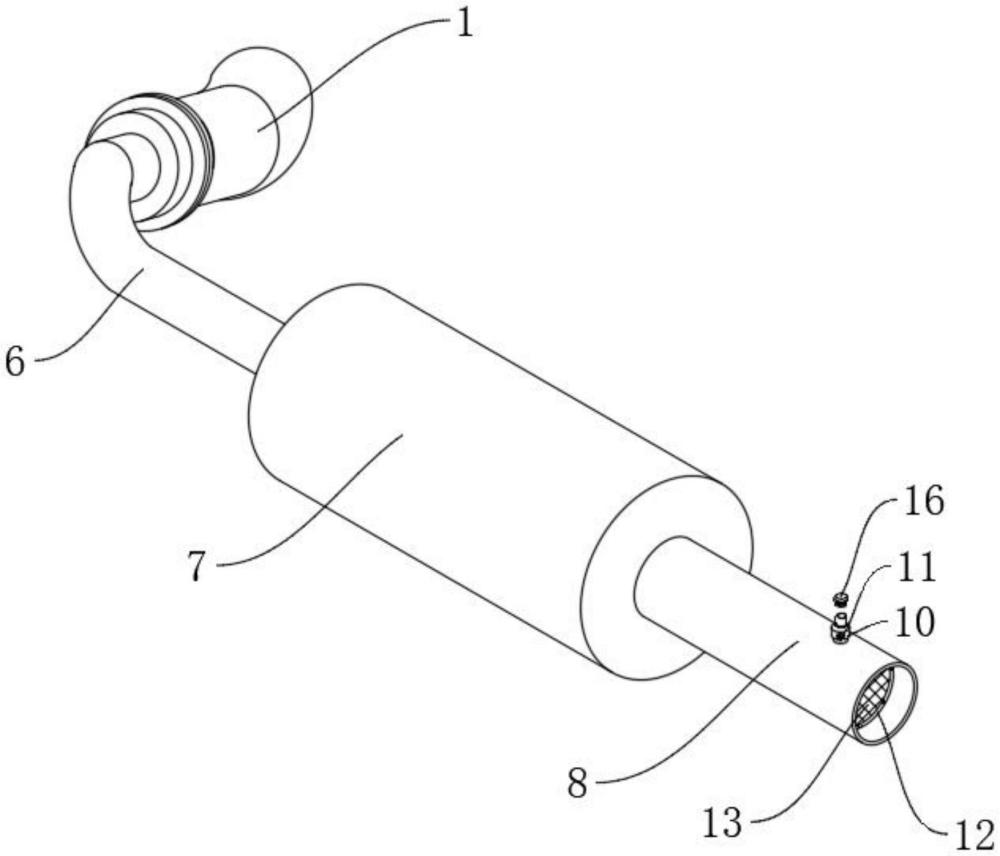 一種汽車發(fā)動機(jī)排氣結(jié)構(gòu)的制作方法