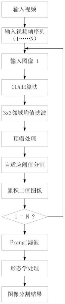 基于Frangi和多幀累加的NIR-II視頻淋巴管分割方法