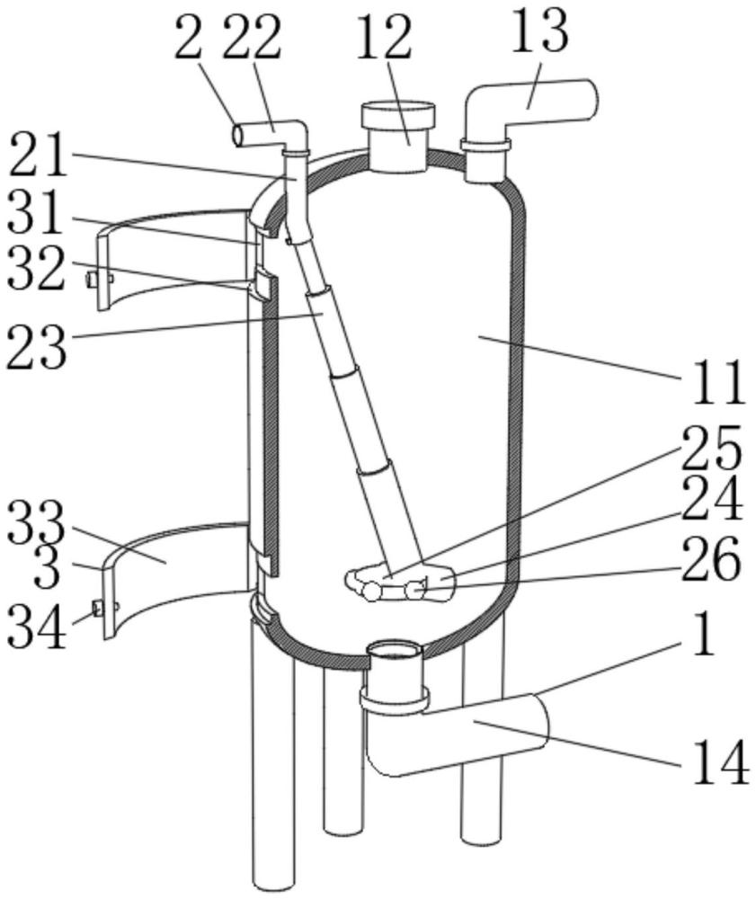 一種潤滑油濾油機(jī)吸泡回油裝置的制作方法