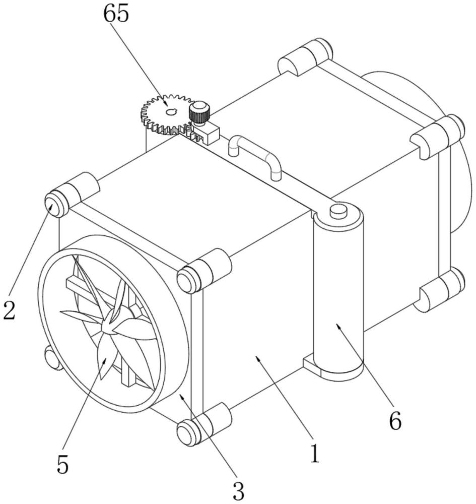 一種污水處理廠用除臭風機的制作方法