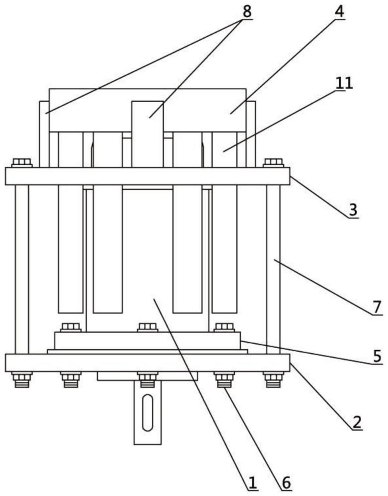 一種煤礦井用立式電機(jī)安裝機(jī)構(gòu)的制作方法