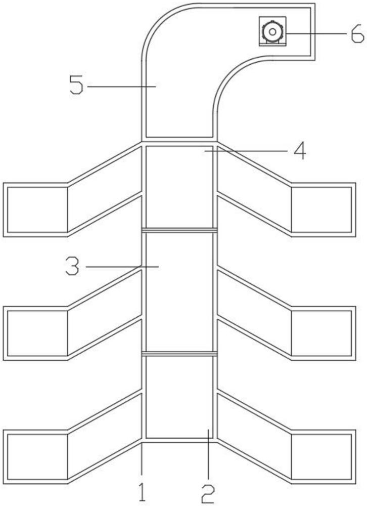 一種用于建筑電氣消防工程的自動排煙裝置的制作方法