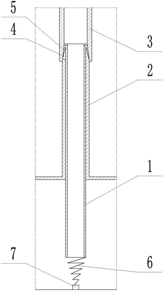 一種深孔內(nèi)消除靜電的結(jié)構(gòu)的制作方法