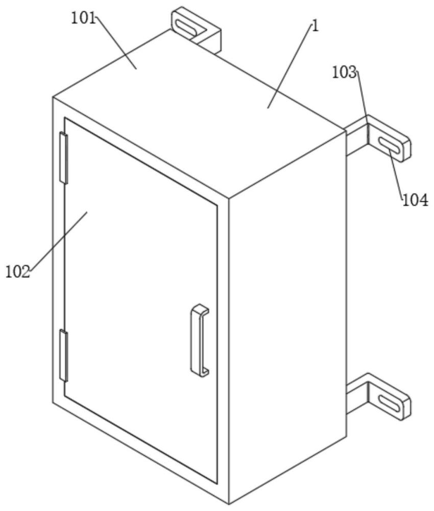 一種PLC控制柜用控制器安裝架的制作方法