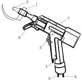 激光手持焊陽角定位器工裝的制作方法