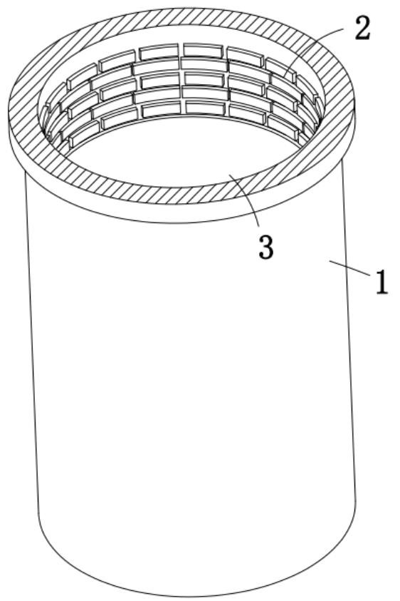 一种电炉内耐火砖用保护结构的制作方法