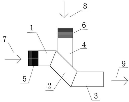 一种防冻三通水管接头的制作方法