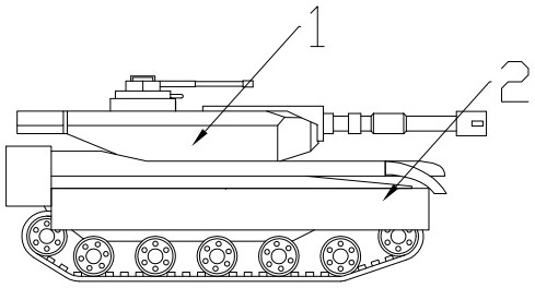 一種兩棲裝甲車防沉安全裝置的制作方法