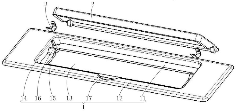 遮挡结构、地毯总成及汽车的制作方法