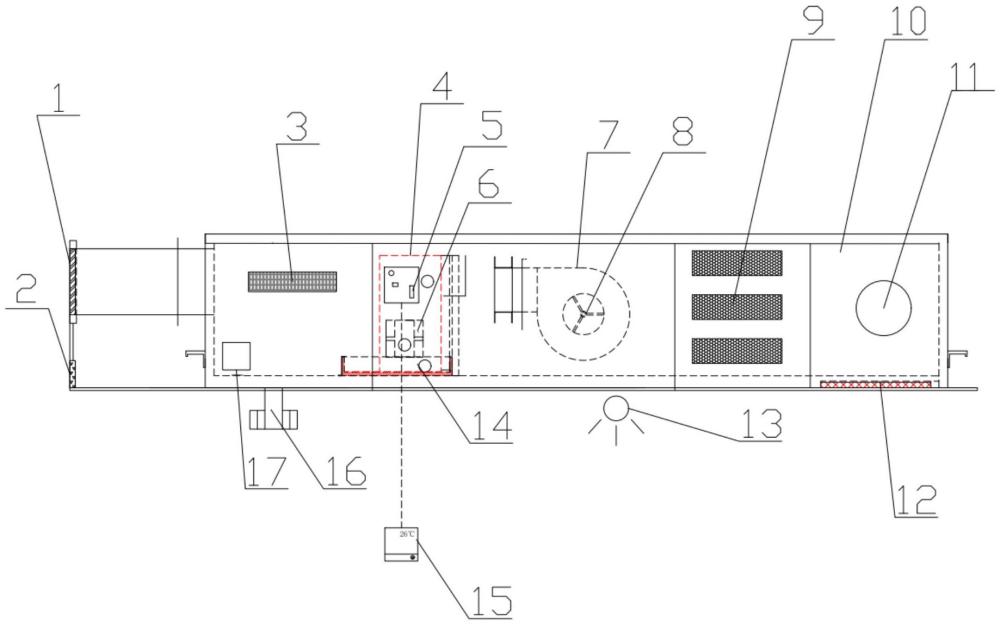 一種用直流電驅(qū)動的風(fēng)機盤管機組的制作方法