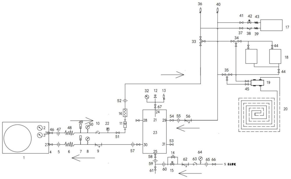 一种空气源热泵多功能学习平台的制作方法