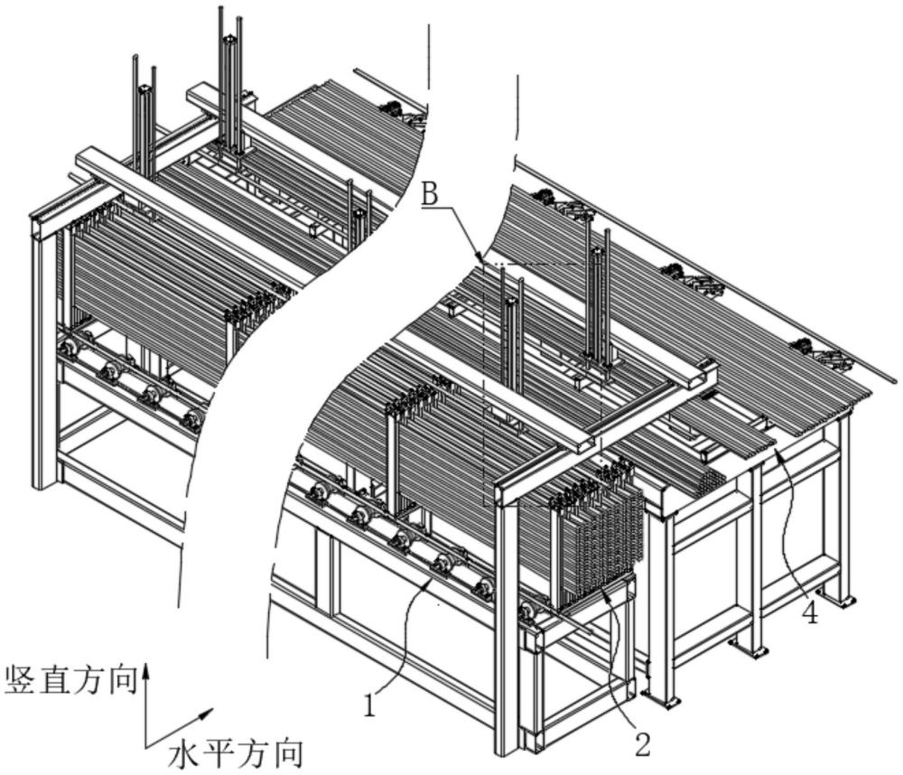 一种钢筋笼主筋智能仓储上料装置的制作方法